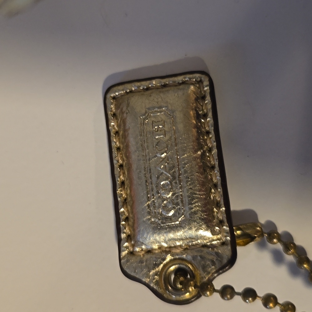 COACH BLUE & GOLD NEW YORK CROSS BODY - Picture 12 of 12